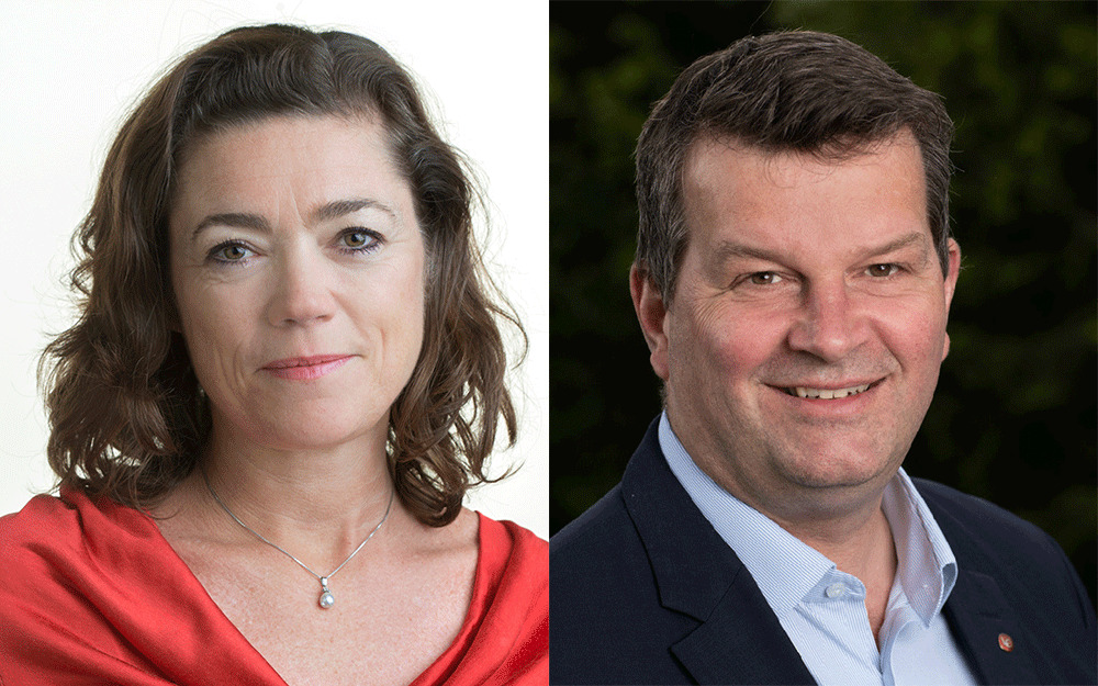 kristin skogen lund og hans christian gabrielsen