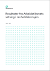 Resultater fra Arbeidstilsynets satsing i renholdsbransjen, 2013 – 2017